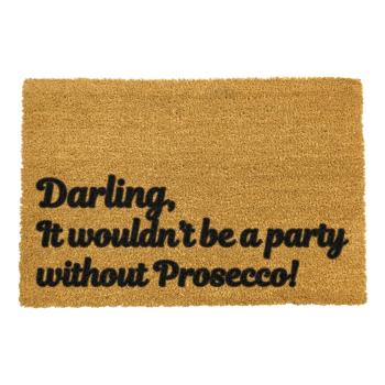 Covoraș intrare din fibre de cocos Artsy Doormats Darling Prosecco, 40 x 60 cm