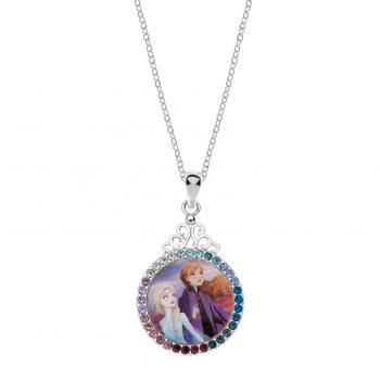 Disney Colier fermecător din argint Anna si Elsa Frozen CS00014SRML-P.CS