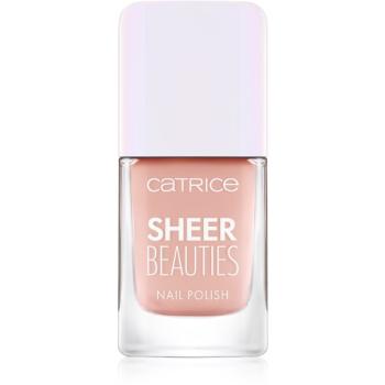 Catrice Sheer Beauties lac de unghii culoare 070 - Nudie Beautie 10,5 ml