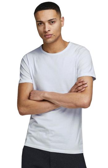 Jack&Jones Tricou pentru bărbați JJEBASIC O-neck 12058529 OPTICE WHITE S