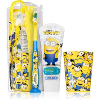 Minions Travel Dental Set set pentru îngrijirea dentară 3y+ (pentru copii)