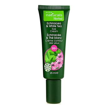 Avon Naturals Herbal crema de ochi racoritoare cu extracte de echinaceea si ceai alb (Echinacea & White Tea) 25 ml