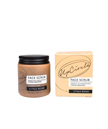 UpCircle Peeling pentru ten normal și uscat Coffee Face Scrub Citrus Blend 100 ml