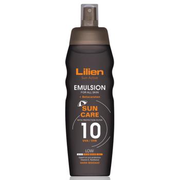 Lilien Emulsie transparentă pentru bronzare în spray (Emulsion) SPF 10 200 ml