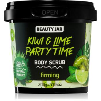 Beauty Jar Kiwi & Lime Party Time gel de dus exfoliant pentru fermitate 200 g