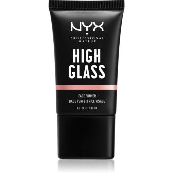 NYX Professional Makeup High Glass baza de machiaj culoare Rose Quartz 30 ml