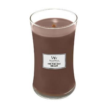WoodWick Lumânare parfumată in vază mare Stone Washed Suede 610 g