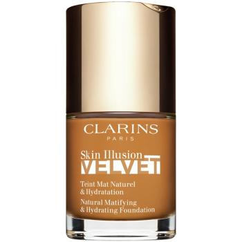 Clarins Skin Illusion Velvet machiaj lichid cu un finisaj mat cu efect de nutritiv culoare 117N 30 ml