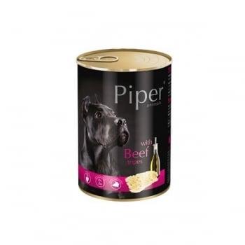 Pachet Piper Adult Dog cu Burta de Vita, 6x400 g