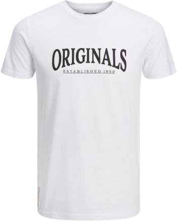 Jack&Jones Tricou pentru bărbați JORBRIDGE Relaxed Fit 12214037 Bright alb S