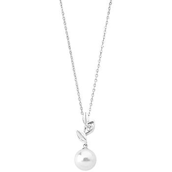 Majorica Colier din argint cu perle și frunze 12849.01.2.000.010.1 (lanț, pandantiv)