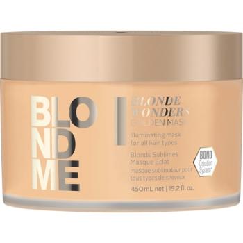 Schwarzkopf Professional Mască cu pigmenți aurii pentru păr blond Blondme Blonde Wonders (Golden Mask) 450 ml