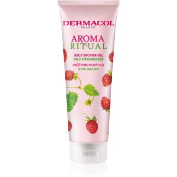Dermacol Aroma Ritual Wild Strawberries gel de dus racoritor 250 ml