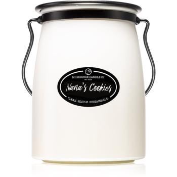 Milkhouse Candle Co. Creamery Nana's Cookies lumânare parfumată Butter Jar 624 g