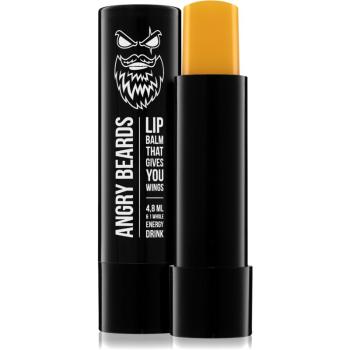 Angry Beards Lip Balm Energizing balsam de buze pentru bărbați 4,8 ml