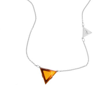 Praqia Jewellery Colier elegant din argint by Gabriela Koukalová Triangle N6270