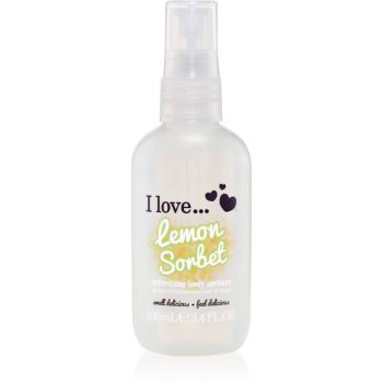 I love... Lemon Sorbet spray de corp racoritor 100 ml