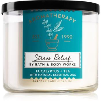 Bath & Body Works Aromatherapy Eucalyptus & Tea lumânare parfumată 411 g
