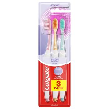 Colgate Periuță de dinți High Density Gum Care 3 buc