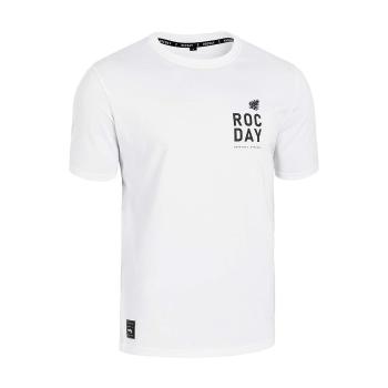 
                 ROCDAY Tricou de ciclism cu mânecă scurtă - PINE - alb  
            