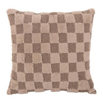 Pernă decorativă din micropluș/cocolino 45x45 cm Checker – PT LIVING