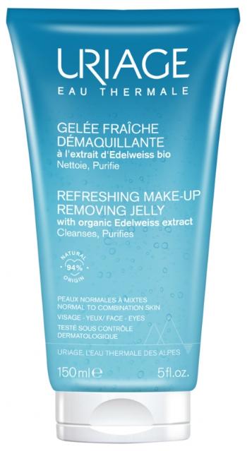 Uriage Gel demachiant revigorant (Refreshing Make-Up Removing Jelly) 150 ml