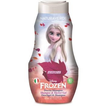 Disney Frozen 2 Shampoo and Shower Gel 2 in 1 gel de dus si sampon pentru copii cu surpriză 400 ml