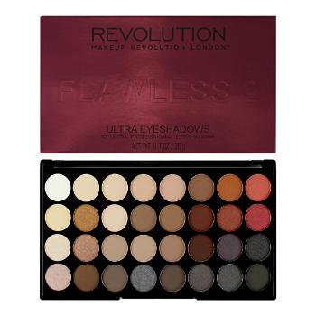 Revolution Paletă Farduri de ochi cu 32 de nuanțe Flawless 2 (Ultra 32 Eyeshadow Palette Flawless 2)