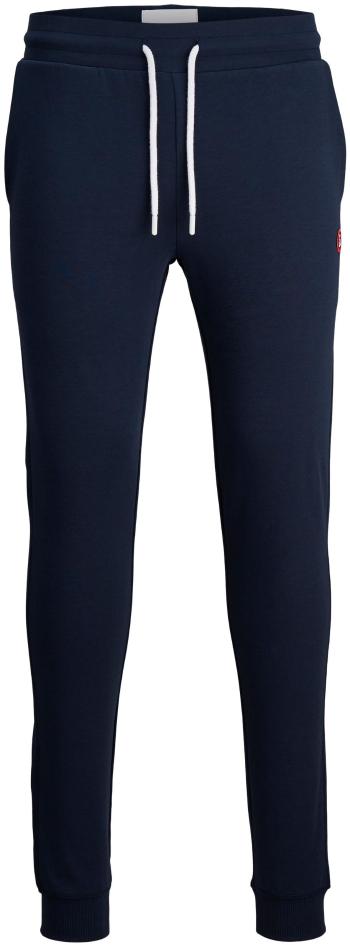 Jack&Jones PLUS Pantaloni de trening pentru bărbați JJIWILL Slim Fit 12207219 Navy Blazer 46