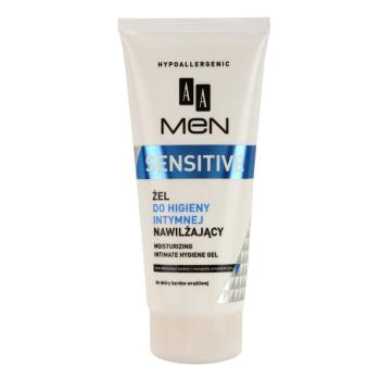 AA Cosmetics Men Sensitive gel pentru igiena intima cu efect de hidratare 200 ml