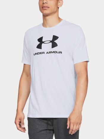 Under Armour Sportstyle Tricou Alb