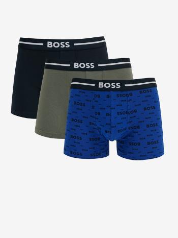 BOSS Boxeri, 3 bucăți Negru