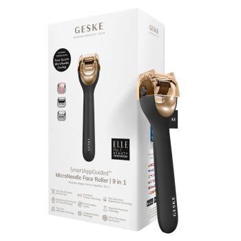 GESKE Rolă facială cu microace 9 în 1 (MicroNeedle Face Roller) Gray