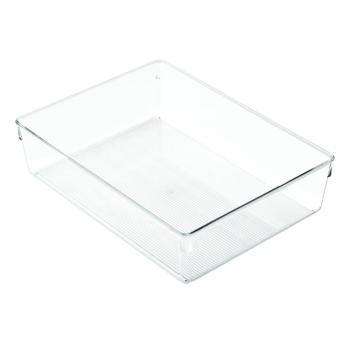 Organizator transparent iDesign Linus, 23 x 30,5 cm