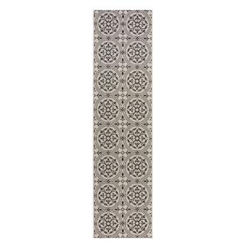 Covor tip traversă de exterior Flair Rugs Casablanca, 60 x 230 cm, gri