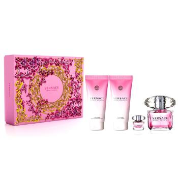 Versace Bright Crystal - EDT 90 ml + loțiune de corp 100 ml + gel de duș 100 ml + EDT 5 ml