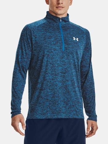 Under Armour UA Tech 2.0 1/2 Zip Tricou Albastru