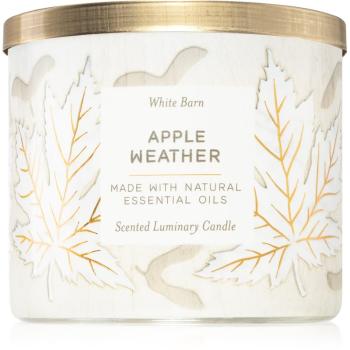 Bath & Body Works Apple Weather lumânare parfumată 411 g