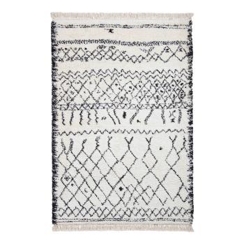 Covor alb/negru 290x200 cm Boho - Think Rugs