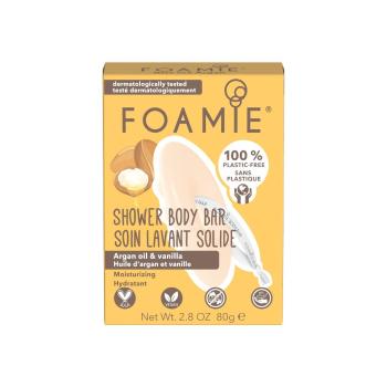 Foamie Săpun de duș hidratant Kiss me Argan (Shower Body Bar) 80 g