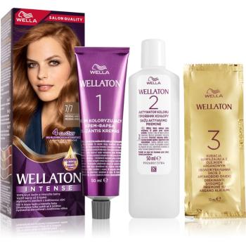 Wella Wellaton Intense Culoare permanenta pentru par cu ulei de argan culoare 7/7 Deep Brown