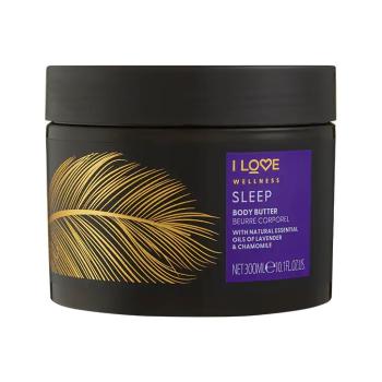 I Love Unt de corp de seară Wellness Sleep (Body Butter) 300 ml