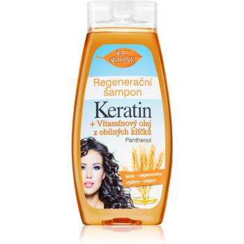 Bione Cosmetics Keratin + Grain sampon pentru regenerare pentru toate tipurile de păr 400 ml