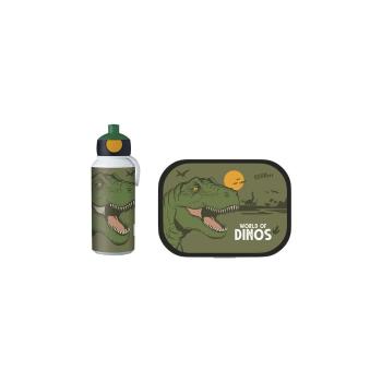 Set cutie pentru gustări și sticlă de apă pentru copii Rosti Mepal Dino