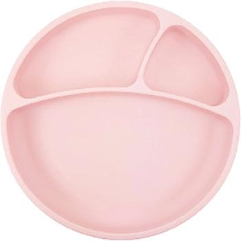 Minikoioi Suction Plate farfurie compartimentată cu ventuză Pink 1 buc