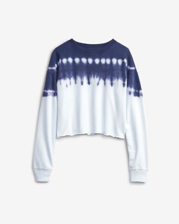 GAP Teen Crop top pentru copii Albastru Alb