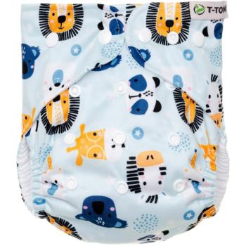 T-Tomi Diaper Covers AIO Animals scutece tip chiloțel set cadou 4-15 kg