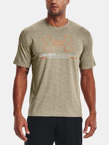 Under Armour UA Training Vent Graphic SS Tricou Verde