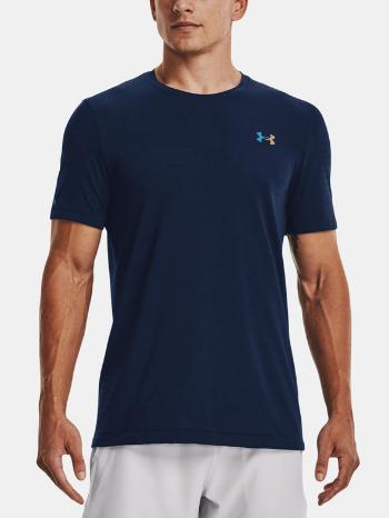 Under Armour UA Rush Seamless GeoSport SS Tricou Albastru