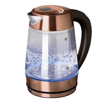 Ceainic electric de 1,7 l Rosegold Metallic Line - BerlingerHaus